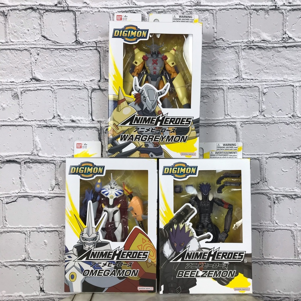 Bandai Digimon Digital Monsters Anime Heroes Collectible Action Figure & Toys